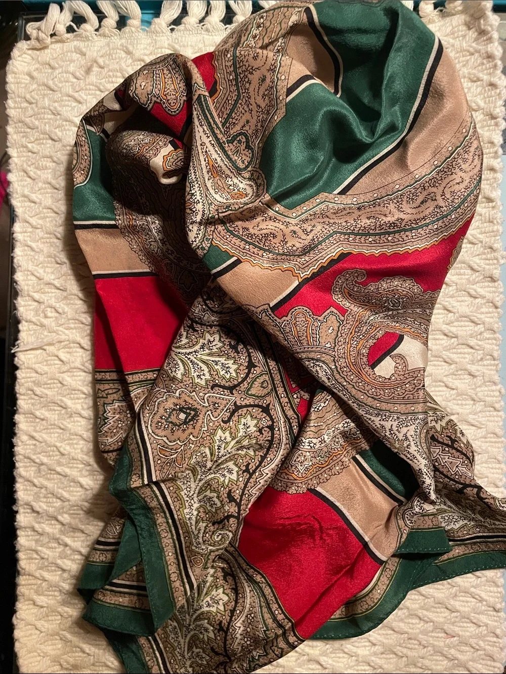 VTG A VITTADINI SILK SCARF